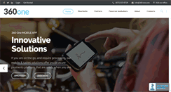 Desktop Screenshot of 360-one.com