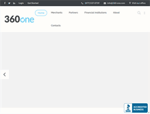 Tablet Screenshot of 360-one.com
